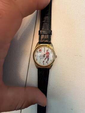 1980s Vintage Wilson Michael Jordan Analog Quartz Wristwatch